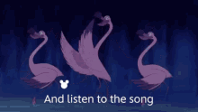 Singing Scuttle Flamingo GIF - Singing Scuttle Scuttle Singing GIFs