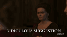 Ridiculous Suggestion Princess Margaret GIF - Ridiculous Suggestion Princess Margaret Helena Bonham Carter GIFs