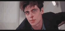 Benicio Del Toro Blood GIF - Benicio Del Toro Blood Nose GIFs