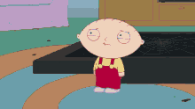 family guy stewie griffin red face angry mad