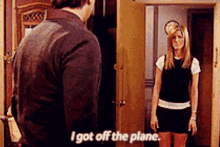 Rachel Ross GIF - Rachel Ross I Got Off The Plane GIFs