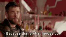 Heroes Thats What Heroes Do GIF - Heroes Thats What Heroes Do Thor GIFs