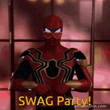 spiderman swag iron spider party confetti