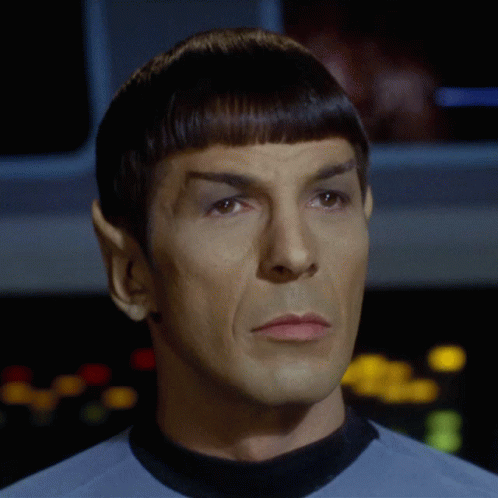 Eyebrow Raise Spock GIF - Eyebrow Raise Spock Star Trek - Discover & Share  GIFs