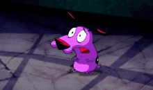 Courage Courage Is The Cowardly Dog GIF - Courage Courage Is The Cowardly Dog Scared GIFs
