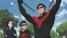Dickgrayson Spin GIF - Dickgrayson Spin Nightwing Young Justice GIFs