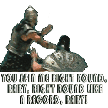 fight spin shield sword knights