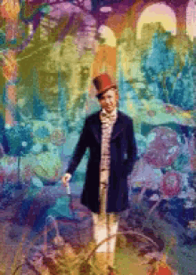 Trippy Wonka GIF - Trippy Psychedelic Willy Wonka GIFs