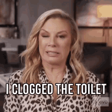 I Clogged The Toilet Real Housewives Of New York GIF - I Clogged The Toilet Real Housewives Of New York Rhony GIFs