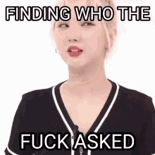 Gfriend No One Asked Who Asked GIF - Gfriend No One Asked Who Asked Nobody Asked GIFs