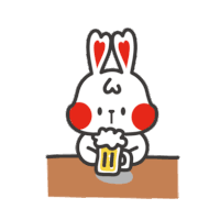 White Rabbit Sticker - White Rabbit Beer Stickers