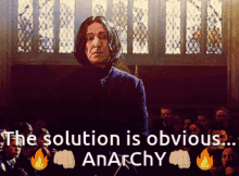 Anarchy Solutions GIF - Anarchy Solutions The Solution Is Obvious GIFs