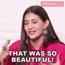 That Was So Beautiful Amyra Dastur GIF - That Was So Beautiful Amyra Dastur Pinkvilla GIFs