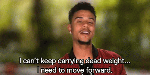 Moving On GIF - Lil Fizz I Cant Keep Carrying Dead Weight I Need To Move Forward GIFs
