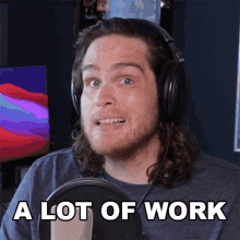 A Lot Of Work Sam Johnson GIF - A Lot Of Work Sam Johnson Many Things To Do GIFs
