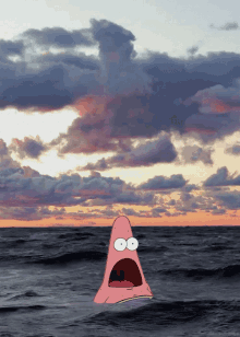 Patrick In The Ocean GIF - Patrick Spongebob GIFs