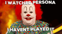 Persona Clown GIF - Persona Clown I Watched Persona GIFs