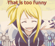 Laughing Fairy Tail GIF - Laughing Fairy Tail That GIFs