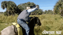 Riding Horse Booger Brown GIF - Riding Horse Booger Brown The Cowboy Way GIFs