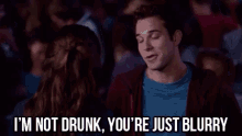 I'M Not Drunk At All, You'Re Just Blurry - Pitch Perfect GIF - Pitch Perfect Drunk Blurry GIFs