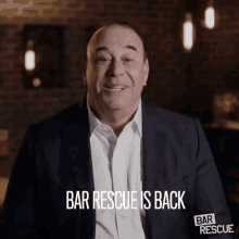 Bar Rescue Is Back Its Back GIF - Bar Rescue Is Back Its Back Its Time GIFs