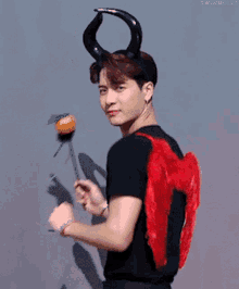 Jackson Wang Maleficent GIF - Jackson Wang Maleficent Halloween GIFs