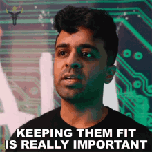 Keeping Them Fit Is Really Important Harsha GIF - Keeping Them Fit Is Really Important Harsha Harsha Bandi GIFs