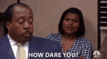 How Dare You Kelly Kapoor GIF - How Dare You Kelly Kapoor Mindy Kaling GIFs