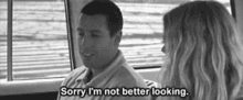 Sorry Im Not Better Looking 50first Dates GIF - Sorry Im Not Better Looking 50first Dates Adam Sandler GIFs