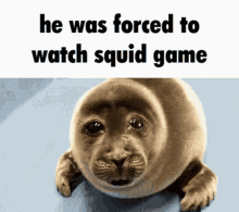 He Was Forced To Watch Squid Game GIF - He Was Forced To Watch Squid Game He Was Forced To Watch Squid Game GIFs