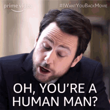 Oh Youre A Human Man Peter GIF - Oh Youre A Human Man Peter I Want You Back GIFs