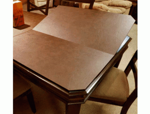 Custom Dining Table Protecting Pads, Leather Table Pads