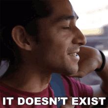 It Doesnt Exist Wil Dasovich GIF - It Doesnt Exist Wil Dasovich Wil Dasovich Vlogs GIFs