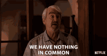 We Have Nothing In Common Sam Waterston GIF - We Have Nothing In Common Sam Waterston Sol Bergstein GIFs