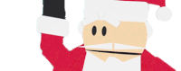 Waving Santa Santa Claus South Park Sticker - Waving Santa Santa Claus South Park S7e15 Stickers