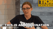 This Is An Abomination Calli GIF - This Is An Abomination Calli The King Of Random GIFs