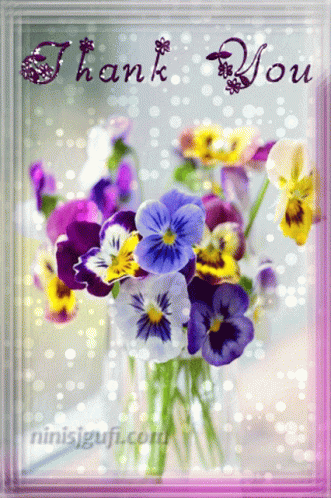 Thank You Flowers GIF - Thank You Flowers - Discover & Share GIFs