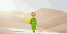 the little prince prince desert hello page