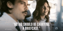 No Kid Should Be Carrying A Briefcase This Is Us GIF - No Kid Should Be Carrying A Briefcase This Is Us This Is Us Gifs GIFs