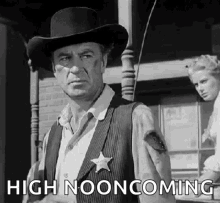 High Noon Coming Sheriff GIF - High Noon Coming Sheriff Police Department GIFs