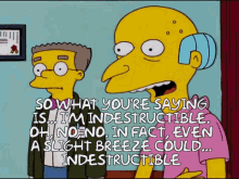 Indestructable Mr Burns GIF - Indestructable Mr Burns The Simpsons GIFs