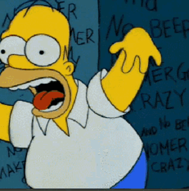 Crazy Homer Simpson GIF - Crazy Homer Simpson Conspiracy - Discover & S...