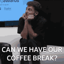 Can We Have Our Coffee Break Issa GIF - Can We Have Our Coffee Break Issa Streamys Awards Ceremony GIFs