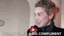 I Think Thats A Big Compliment Compliment GIF - I Think Thats A Big Compliment Compliment Big Compliment GIFs