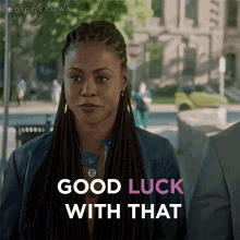 Good Luck With That Marcie GIF - Good Luck With That Marcie Marcie Diggs GIFs