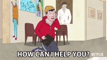 How Can I Help You Todd Chavez GIF - How Can I Help You Todd Chavez Aaron Paul GIFs
