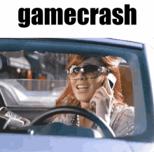 vunk grush gamecrash car crash funny