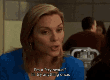 Just Try It GIF - Sexandthecity Trysexual Explore GIFs