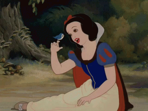 Snow White GIF - Snow White Sing Singing - Discover &amp; Share GIFs