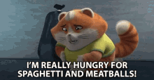 Im Really Hungry For Spaghetti And Meatballs Gatto Affamato GIF - Im Really Hungry For Spaghetti And Meatballs Gatto Affamato Spaghetti GIFs